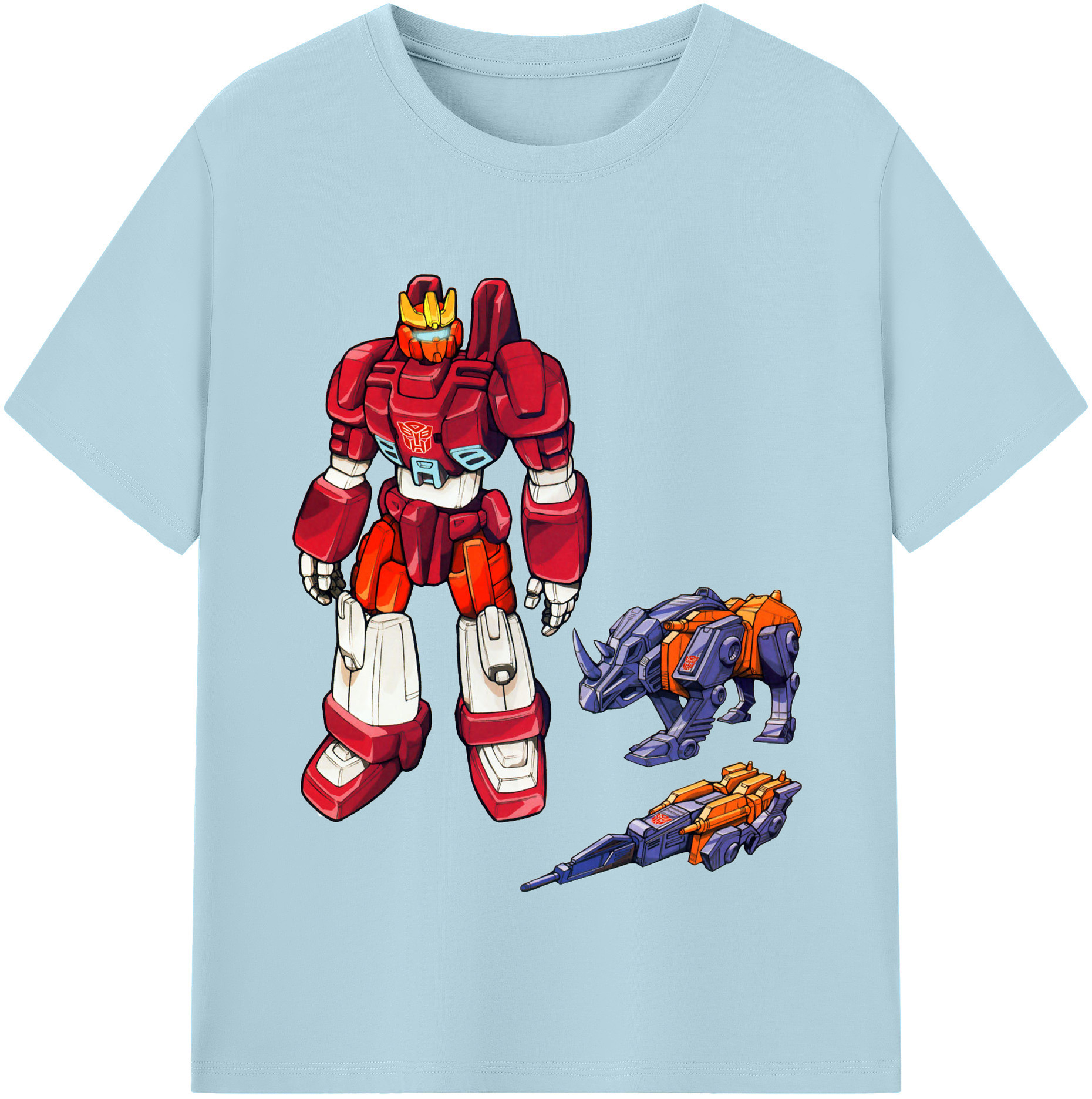 （画像用）  綿100％半袖Tシャツ（フロントプリント）
